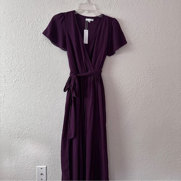 NWT Baltic Born Kristina Maxi Dress In Eggplant Purple XS - Picture 3 of 7